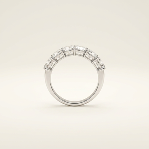AMBER JEWELS Princess Cut Moissanite <b>Cocktail</b> <b>Ring</b> <b>Gold</b> Plated 925 Silver Prong Setting GRA Certified Classic Unisex Engagement - Product Image 3