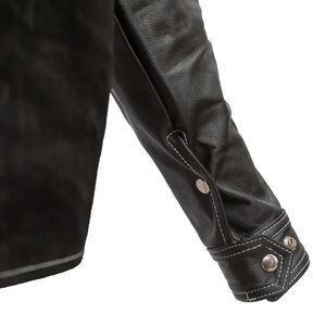Best Selling Leather Welding <b>Jacket</b> Customized Heavy Duty <b>Jacket</b> Working <b>Jacket</b> Protective for <b>Men</b> - Product Image 6