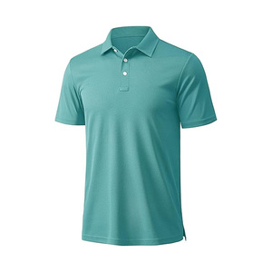 Men's Polo <b>Shirts</b> Casual Work <b>T</b> <b>Shirts</b> Quick Dry Short Sleeve Golf <b>Shirt</b> Pique Jersey - Product Image 2