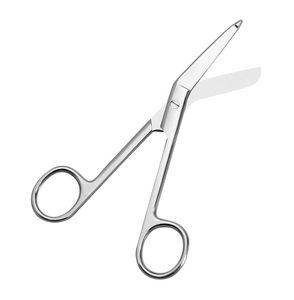 กรรไกรโค้งแบบลิสเตอร์ XELTECH SURGICAL XS-CNH-04 ขนาด 14.5 ซม. / 5.5 นิ้ว |   สแตนเลสสตีล |   ใบมีดปลายทู่เพื่อความปลอดภัยหนึ่งใบ |   อุปกรณ์อเนกประสงค์ - Product Image 3
