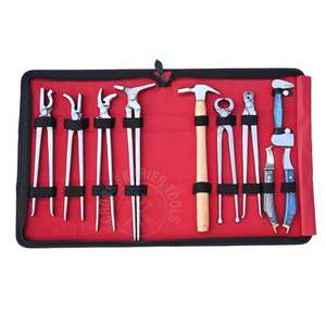Kit profesional de herramientas para herrador: separador de pezuñas, martillo para clavos, extractor de clavos, clincher de cocodrilo, herramienta para despegar pezuñas - Product Image 1