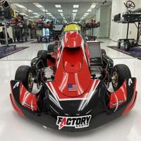 Karting X-KART para Parques de Diversiones Comerciales, Go Kart de Gasolina de 160cc con Pedal de Freno Ajustable para Pistas Interiores o Exteriores en Venta