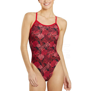 Maillot de bain femme confortable, respirant, à contraste de couleurs, durable et sans coutures. - Product Image 4