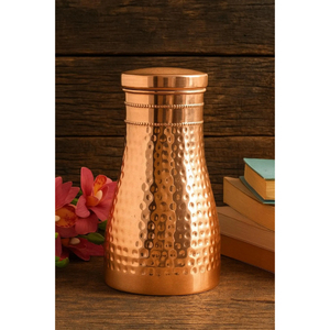 Producto Ayurvédico, Botella de Cobre Hecha a Mano, Pulida, Tamaño Personalizable, Mejor Precio, Botellas de Cobre de Alta Calidad, Fabricante y Exportador - Product Image 4