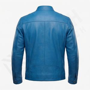Chaqueta de Motociclista de Cuero Genuino para Hombre de la Mejor Calidad, Nueva Colección de Invierno, Chaquetas de Motocicleta con Protecciones Desmontables Personalizadas - Product Image 2