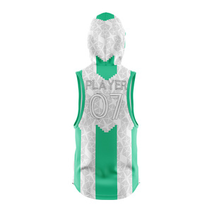 Custom Designed <b>Men's</b> Sleeveless 7on7 Flag Football Jerseys Heat Transfer Printing 100% Polyester Quick Dry 7v7 Uniforms - Product Image 6