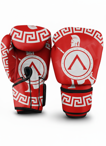 Comfortable 8 <b>OZ</b> Lace Up Boxing <b>Gloves</b> Training Sparring Muay Thai <b>Gloves</b> PU Leather Shock Absorption Wrist Support Gym <b>Gloves</b> - Product Image 4
