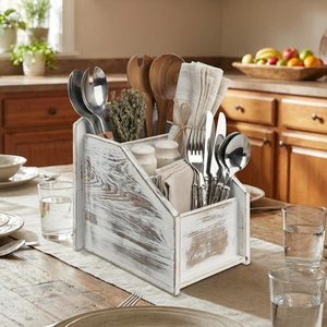 Organizador <span class=keywords><strong>de</strong></span> Control Remoto <span class=keywords><strong>de</strong></span> Madera Blanqueada, <span class=keywords><strong>Caja</strong></span> <span class=keywords><strong>de</strong></span> Almacenamiento para Control Remoto <span class=keywords><strong>de</strong></span> TV y Dispositivos Multimedia para Sala <span class=keywords><strong>de</strong></span> Estar - Product Image 6