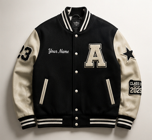 Chaqueta Varsity Estilo Universitario, Abrigo de Invierno Cálido y Cómodo, Prenda Exterior Moderna para Uso Diario, con Logotipo Frontal, Unisex - Product Image 4