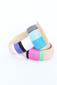 Juego de Brazaletes de Cerámica con Patrón de Alta Calidad, Unisex, Redondos, para Mujer, Elegantes, Modernos, Joyería de Moda, Regalo para Fiesta - Product Image 6