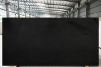 Dalles de granit naturel 100% pur noir absolu, finition polie, tailles personnalisées, garantie à vie, durables, de qualité supérieure et modernes