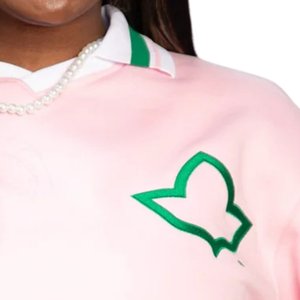 Ensemble de survêtement en molleton rose imprimé pour femme, coupe large, deux pièces, tissu doux, élégant, décontracté et confortable pour la maison - Product Image 3