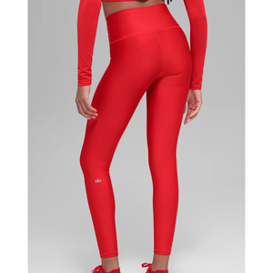 Ensemble de vêtements de sport pour femmes, haut court et leggings de yoga, de haute qualité, doux comme du beurre, populaires, à manches longues, pour la salle de sport et l'entraînement - Product Image 2