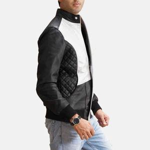 Veste en cuir véritable pour homme tendance 2026, fournisseur de vestes en cuir haut de gamme, style moto et motard - Product Image 2