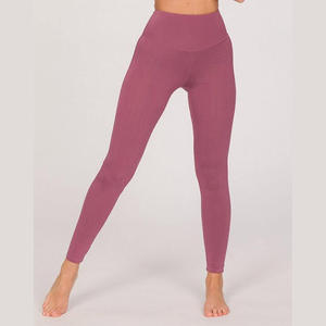 Leggings de sport pour femme, coupe ajustée, taille haute, matière résistante, non transparente, avec poches. - Product Image 6