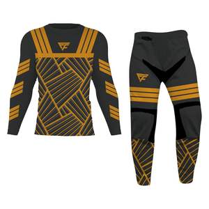 Jersey de manga larga transpirable de poliéster de calidad superior, ropa deportiva personalizada para Motocross de descenso para hombres, opciones de talla grande disponibles - Product Image 4