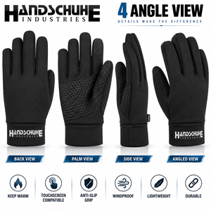 Unique Design Breathable Stretchable Winter Sports <b>Gloves</b> Running Cycling Workout Training <b>Touchscreen</b> Riding <b>Gloves</b> - Product Image 3