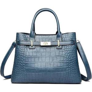Bolso de Mano de Piel Sintética de Primera Calidad para Mujer, con Dos Correas, Cierre, Elegante y Estructurado, para Oficina, Viajes y Fiestas - Product Image 5