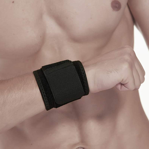 Custom Logo Neoprene Wrist Wraps OEM Wholesale Gym Fitness Support Band - Product Image 1