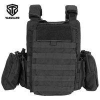 Gilet tactique intelligent à chargeur intégré, détachable, multi-poches, résistant à l'eau, en polyester, pour la sécurité et le CS