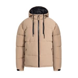 Vente en gros Doudoune en toile grande taille personnalisable pour hommes pour l'hiver Manteau à bulles de qualité Conception unique de blocs de couleurs Col à capuche - Product Image 4