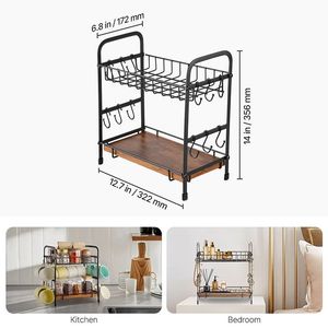 Organizzatore per Accessori da Caffè, Scaffale Espositivo da Cucina per Conservazione e Presentazione - Product Image 5