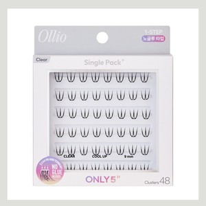 ต่อขนตา Ollio Korean Olrio แบบไม่ใช้กาว แพ็คเดี่ยว PLUS แบบใส แบบสั้น 2 แบบ 1 ตัวเลือก - Product Image 4