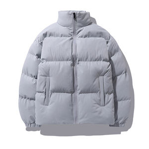 Blouson matelassé à col montant pour homme avec votre logo, livraison directe, grandes tailles, chaud et coloré - Product Image 5