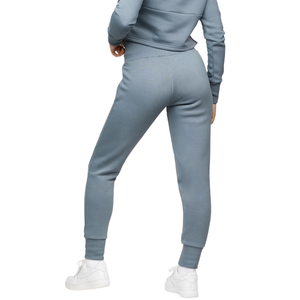 Pantalon de jogging droit en molleton pour femme, taille mi-haute, coupe skinny, respirant, séchage rapide, coupe-vent, pour entraînement décontracté, course à pied, gym - Product Image 2