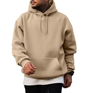 Sudadera de Felpa de Algodón Grueso de Alta Calidad, Ropa Urbana, Sudadera con Capucha Extra Grande con Logotipo Personalizado con Estampado Puff para Hombre - Product Image 4