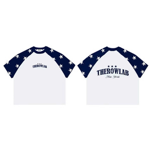 Nueva Camiseta de Verano de Talla Grande a la Moda con Estampados de Mangas Atractivos, Tendencia 2026, 100% Algodón 240GSM, Ideal para Hombres - Product Image 1