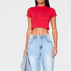 Nouveautés - Prix bas - Hauts de sport pour femmes - Nouveau design - Vêtements d'été - Haute qualité - Manches courtes - Service OEM personnalisé - Hauts de sport pour femmes - Product Image 4