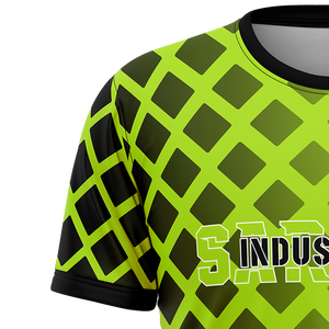 Camiseta deportiva informal, suave y transpirable, 100% poliéster, para hombre, personalizable, para gimnasio, secado rápido, para correr al aire libre, camiseta básica para hombre. - Product Image 3