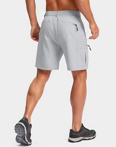 Pantalones Cortos Cargo para Hombre, Ligeros, para Senderismo, Viajes, Golf, Camping, Casuales, con 5 Bolsillos con Cremallera, 9"/7"/11" - Product Image 2