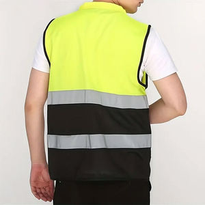 Chaleco de Seguridad Reflectante Multibolsillos de Alta Visibilidad para Trabajo, Diseño Personalizado, Ropa de Seguridad para la Construcción - Product Image 2