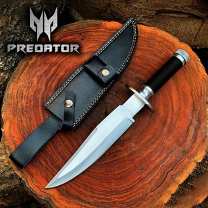 Couteau de chasse cinématique fait main, lame en acier inoxydable, réplique de qualité industrielle inspirée du cinéma, couteau fixe de collection OEM - Product Image 1
