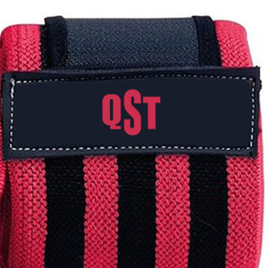 Bandes de compression élastiques pour genoux avec logo personnalisé, pour la musculation, la gym et le powerlifting. - Product Image 2