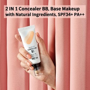 YADAH Silky Fit BB Concealer Cream 21 BEIGE CLARO Maquillaje Hidratante con Protección Solar para Todo Tipo de Piel Tubo de 35 ml - Product Image 2