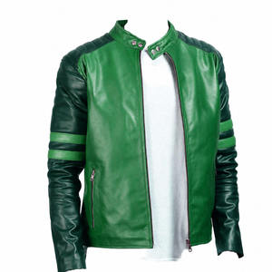 <b>SMART</b> SHINE ENTERPRISES <b>Men</b> Premium Genuine Leather <b>Jacket</b> Soft Comfortable Classic Casual Full Zip Durable Fashion Everyday - Product Image 4