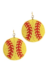 Pendientes colgantes hechos a mano con cuentas de semillas para mujer, Pendientes colgantes con cuentas llamativas bohemias a la moda, coloridos y elegantes - Product Image 6