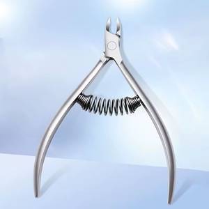 Stainless Steel <b>Nail</b> Clipper Flat Jaw 15mm Wide Opening Straight/ Curved Blade Sharp Durable Portable Finger <b>Nail</b> <b>Tool</b> Adult Use - Product Image 1
