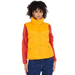 Chaquetas de Mujer sin Mangas, Ajustadas, de Punto, Acolchadas, 100% Poliéster, con Bolsillos, Listas para el Invierno, Venta al Por Mayor - Product Image 1