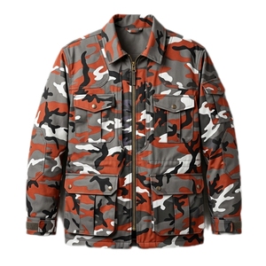 HYPEN SPORTS Hot Sale <b>Men</b> Winter Outdoor Printed Breathable <b>Soft</b> <b>Shell</b> Waterproof Windbreaker Hunting Hiking <b>Jacket</b> Hunting Wear - Product Image 4