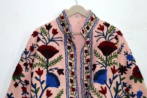 Veste Suzani TNT faite à la main veste brodée manteau femme manteau - Product Image 3