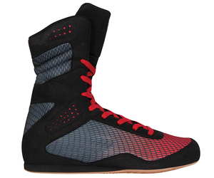 Zapatos de Boxeo Tradicionales con Cordones, Ajuste Seguro, Botas Profesionales para Ring, Ajuste Amplio, Zapatos de Boxeo Cómodos con Suela Plana para Lucha Libre y Figuración - Product Image 3