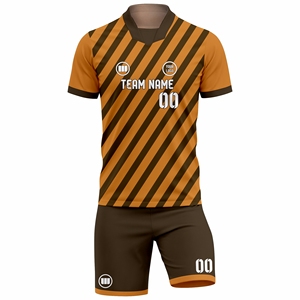 Maillot de Foot Personnalisé en Promotion – Fournisseur d'Uniformes de Football de Haute Qualité – Tenues d'Équipe Respirantes et Anti-Transpiration Grandes Tailles à Séchage Rapide - Product Image 2