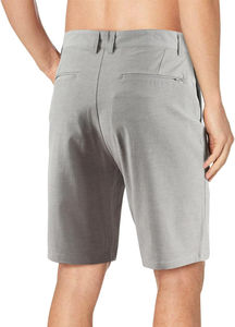 Shorts cargo décontractés pour hommes en toile de polyester, personnalisables avec logo, couleur unie, séchage rapide, respirants, anti-humidité, pour l'entraînement - Product Image 2
