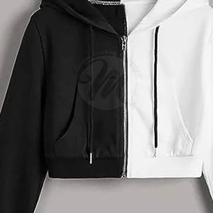 Sudaderas con Capucha Cortas Personalizadas para Uso Casual, Sudaderas con Capucha Cortas con Logotipo Personalizado, Sudaderas con Capucha Cortas de Marca Privada - Product Image 4
