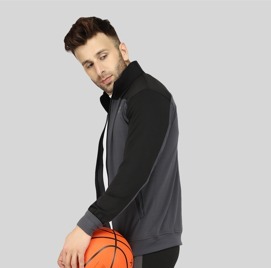 Red <b>White</b> Color Block Men's Windbreaker Jacket <b>Zip</b> <b>Up</b> Lightweight Outerwear for Streetwear - Product Image 5