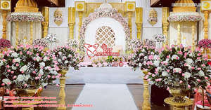 Escenario de boda inspirador para anillo, ceremonia de sueño, boda, recepción, noche, decoración de escenario, boda occidental, compromiso - Product Image 6